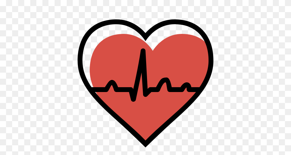 Heartbeat Icon Of Responsive And Mobile, Heart, Logo, Person Free Png Download