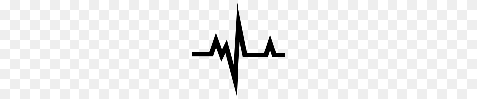Heartbeat Icons Noun Project, Gray Free Png