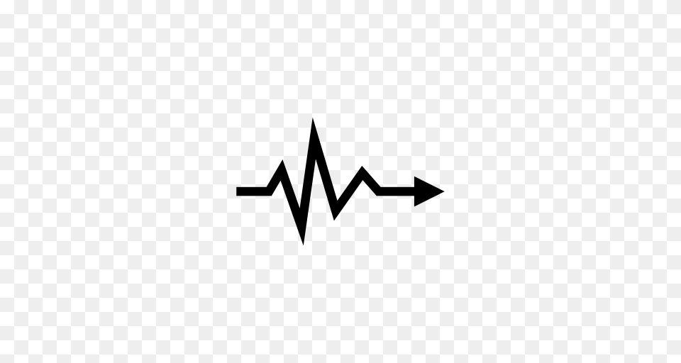 Heartbeat Life Signal Icon With And Vector Format For Free, Gray Png