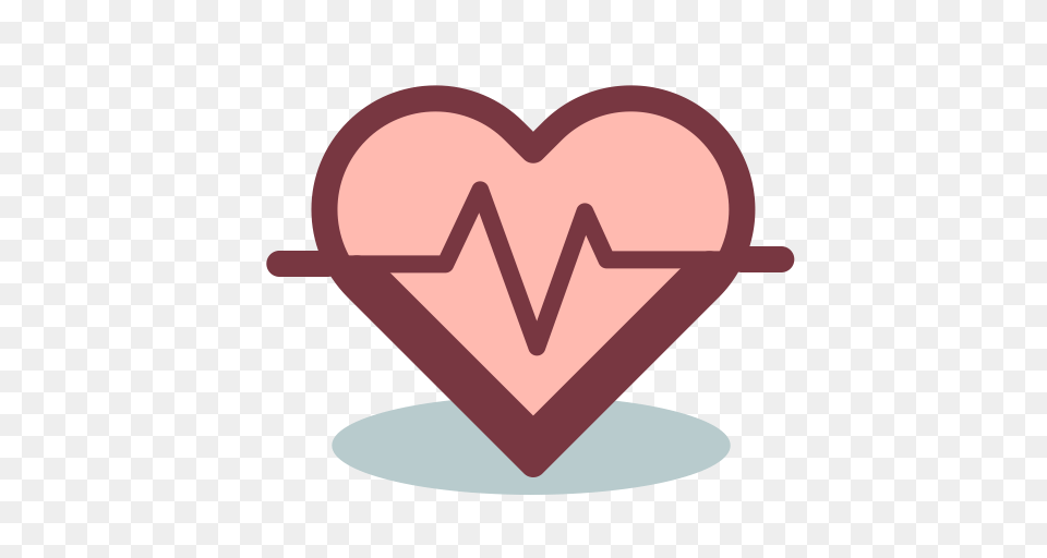 Heartbeat Lifeline Medical Icon With And Vector Format, Heart, Animal, Fish, Sea Life Free Png Download