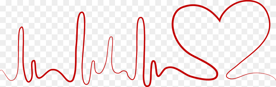 Heartbeat Lines Decorative Line, Text, Handwriting Free Png