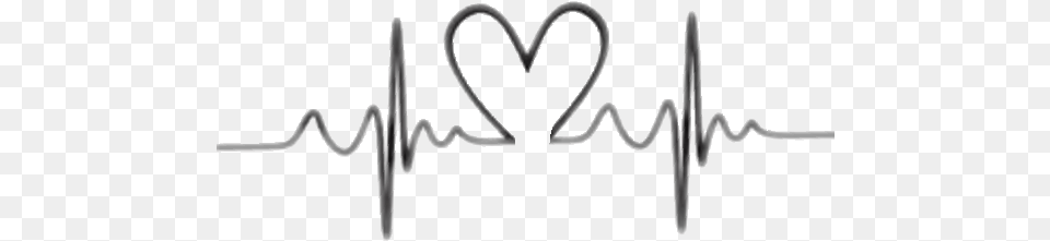 Heartbeat Transparent Heart Tattoo, Handwriting, Text Free Png Download