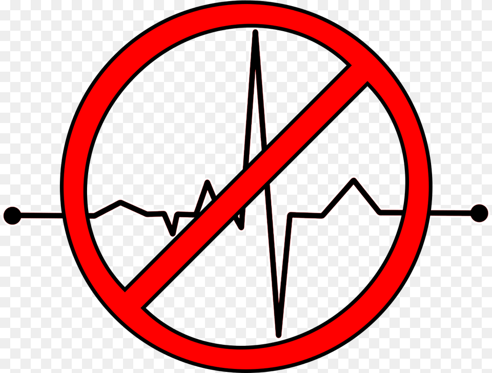 Heartbeat When There Is No Heart Stop Leakage Of Water, Sign, Symbol Free Png Download