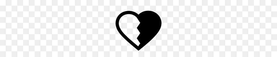 Heartbreak Image, Gray Free Png Download