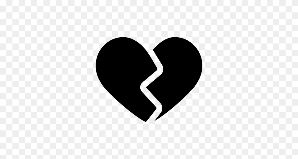 Heartbreak Simple In Simple Art And Simple, Heart, Stencil Png Image