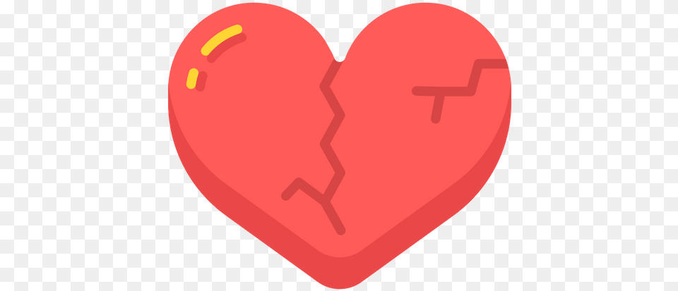 Heartbroken Icon Of Flat Style Heart Free Png