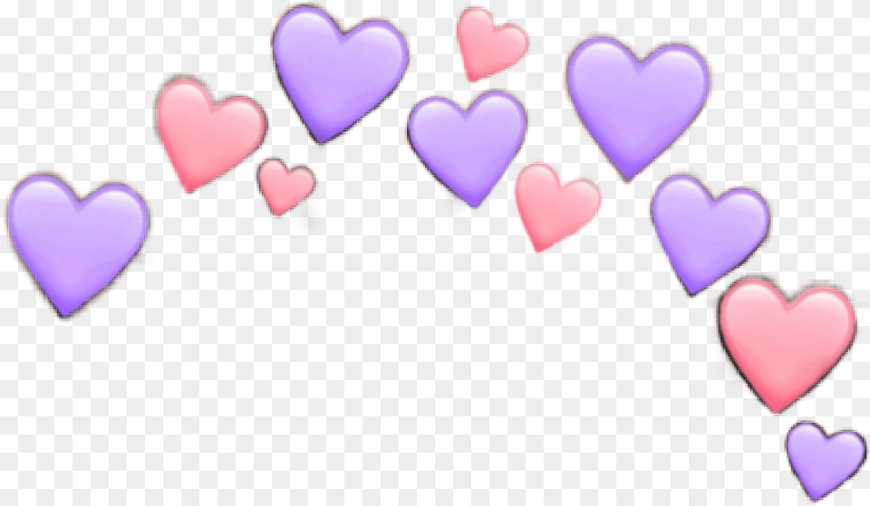 Heartcrown Crown Heart Pastel Pasteheart Purpleheart Heart Free Transparent Png