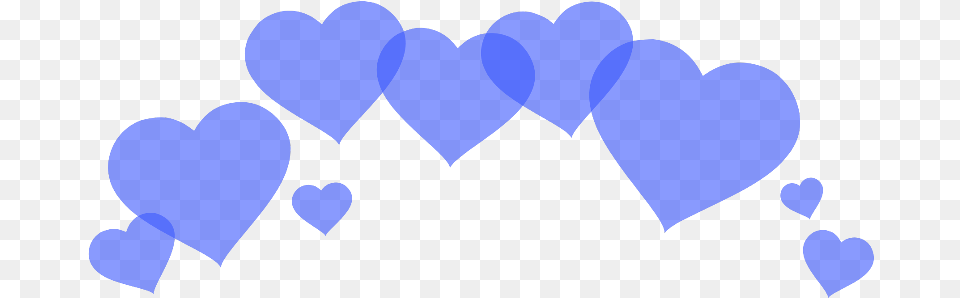 Heartcrown Hearts Blue Overlay Bts, Heart, Baby, Person Free Transparent Png