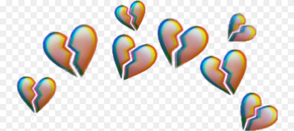 Heartcrownheartcrown Blue And Red Heart Emoji, Pattern, Accessories Free Transparent Png