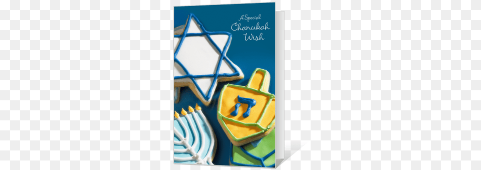 Heartfelt Printable Hanukkah Cards For Anyone Hanukkah, Cream, Dessert, Food, Icing Free Png Download