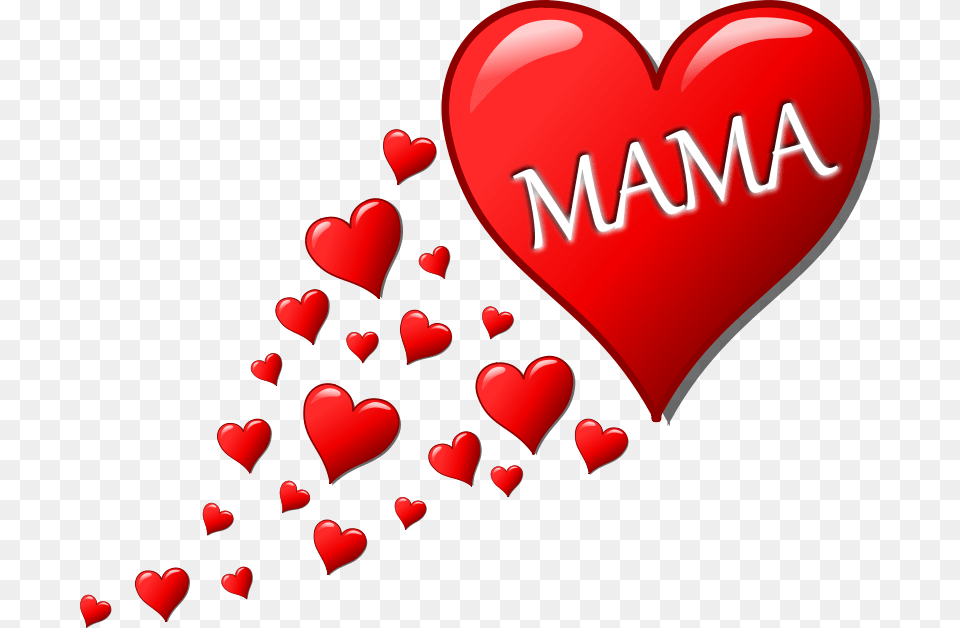 Hearth 005 Red Mama, Heart, Food, Ketchup Png