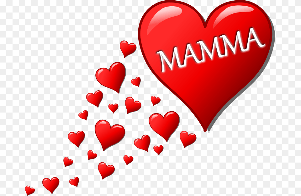 Hearth 006 Red Mamma, Heart, Food, Ketchup Png