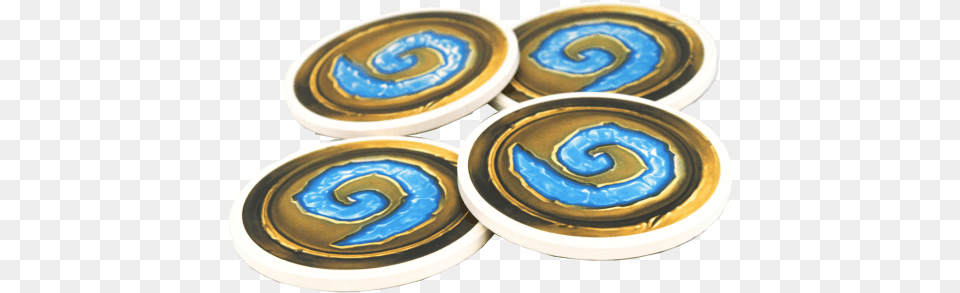 Hearthstone Coasters Ceramic, Accessories, Earring, Jewelry, Spiral Png