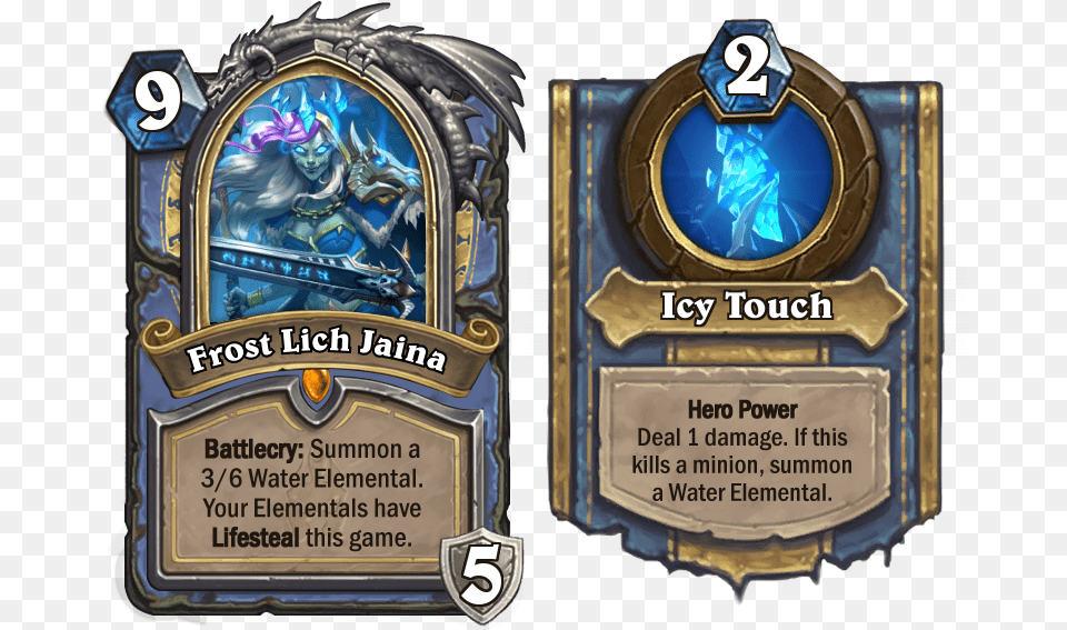 Hearthstone Frost Lich Jaina Png Image