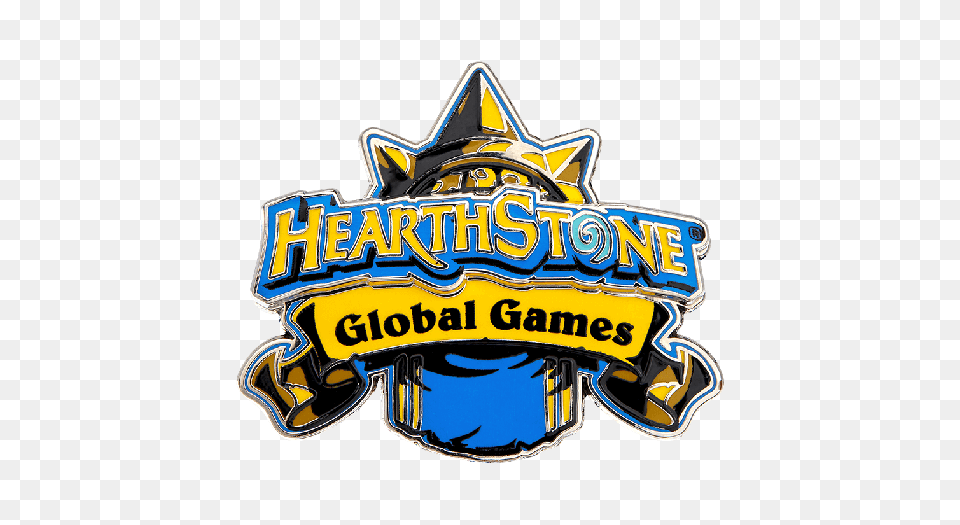 Hearthstone Global Games Hoodie Blizzard Gear Store, Badge, Logo, Symbol, Emblem Free Png Download