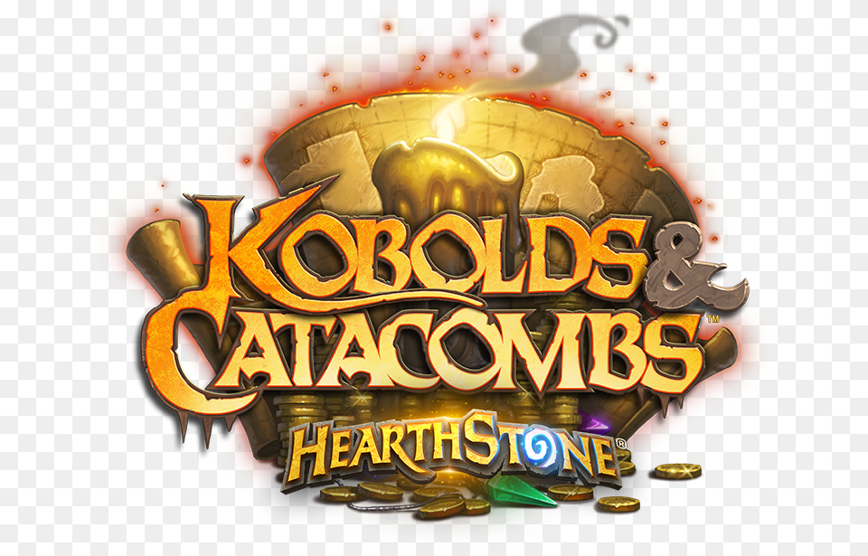 Hearthstone Interview With Jomaro Kindred And Mike Hearthstone Kobolds And Catacombs Logo, Gambling, Game, Slot, Car Free Transparent Png