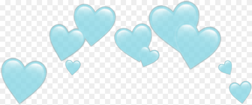 Heartjoon Blue Sticker By Haley Namjoon Black Heart Emoji Transparent Background Free Png