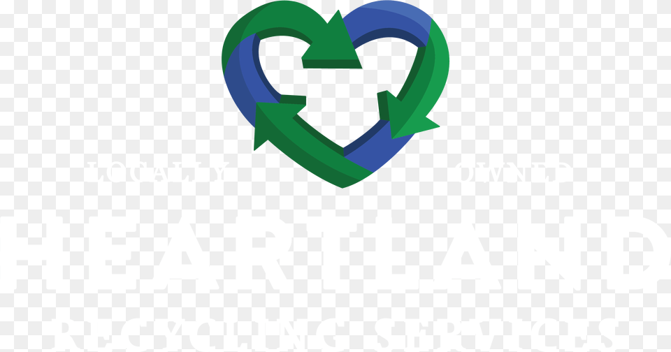 Heartland Recycling Services Emblem, Recycling Symbol, Symbol, Logo, Scoreboard Png Image