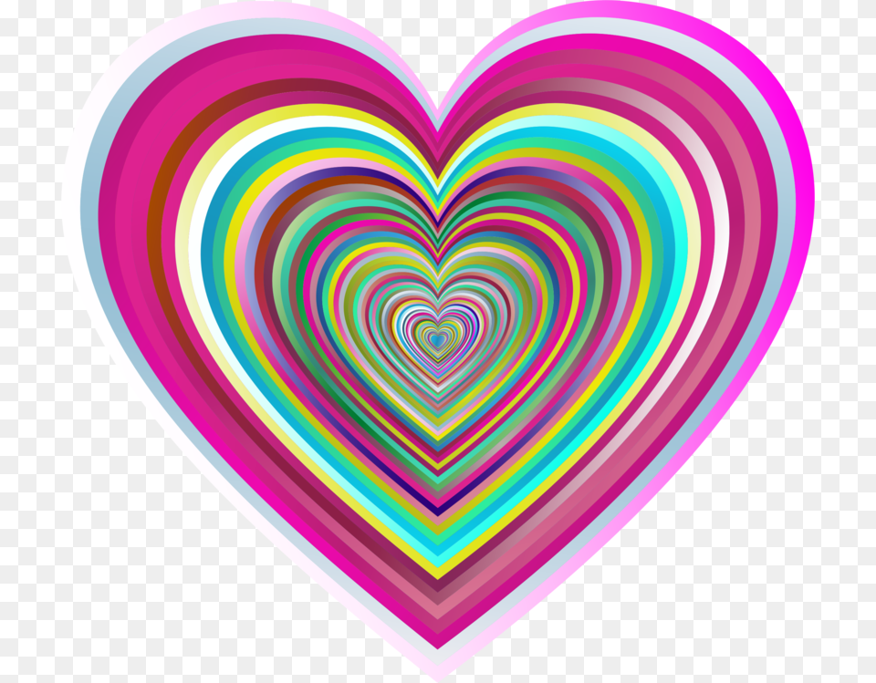 Heartlovegraphic Design Heart Design Psychedelic, Pattern Free Transparent Png