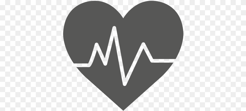 Heartrate Heart Icon Transparent U0026 Svg Vector File Heart With Heartbeat Svg, Person Png Image