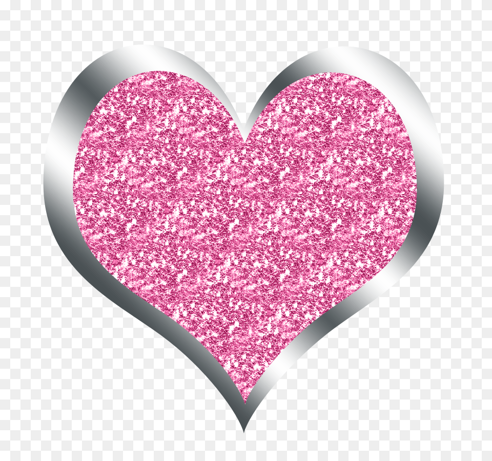 Hearts All Things Positively Pink Glitter Heart Glitter Pink Heart Background Free Transparent Png