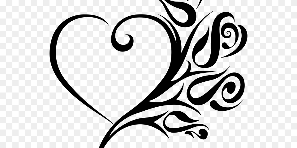 Hearts And Roses Clipart Love Heart Tattoo Designs, Art, Floral Design, Graphics, Pattern Free Transparent Png