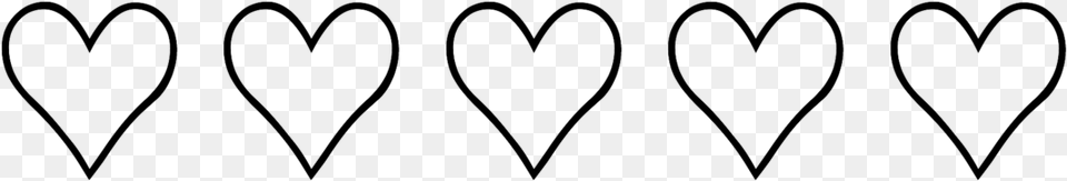 Hearts And Transparent Image Heart, Gray Png