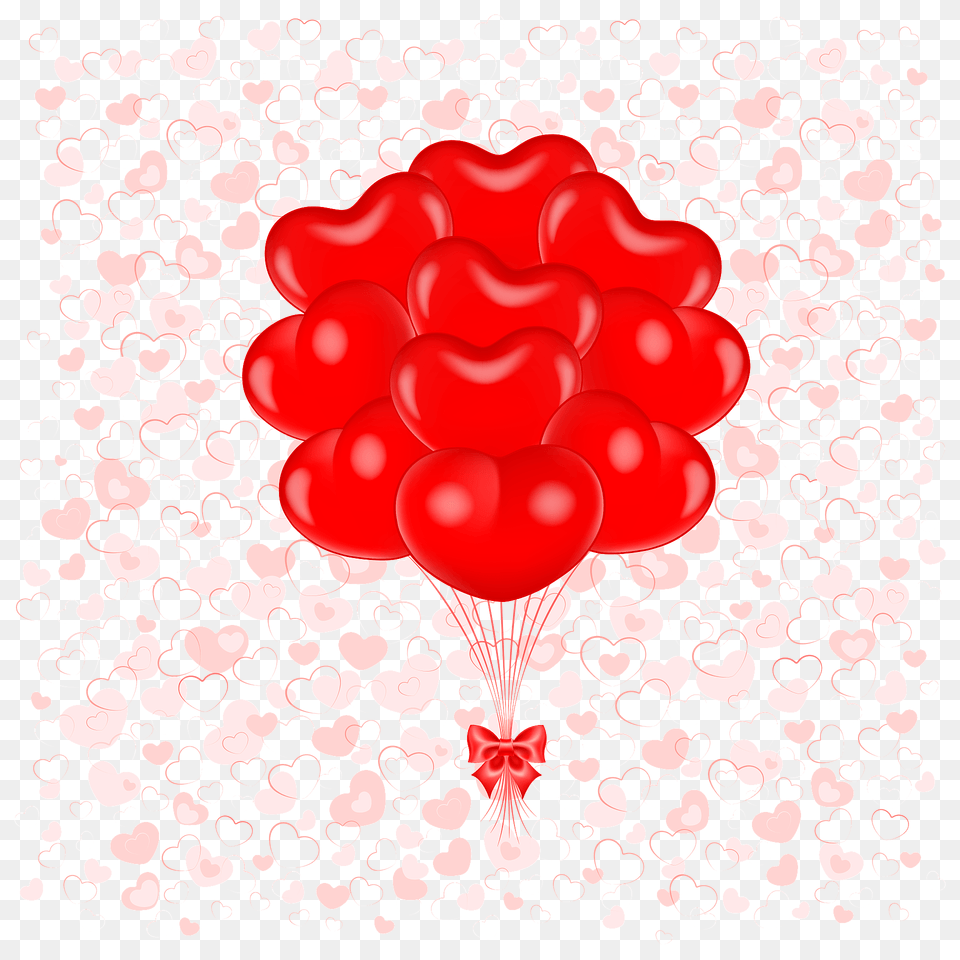 Hearts Balloons Clipart, Balloon, Berry, Food, Fruit Free Png