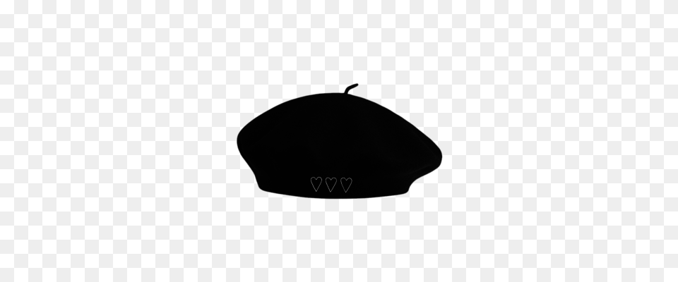 Hearts Beret Black Bad Suns Online Store Powered, Accessories, Baseball Cap, Cap, Clothing Png