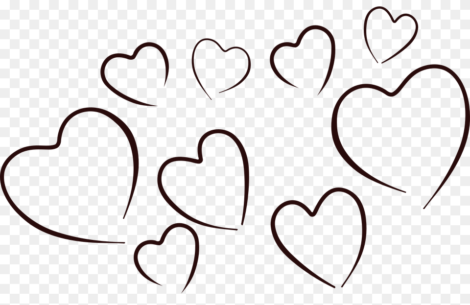 Hearts Black And White Gallery Images, Heart Png