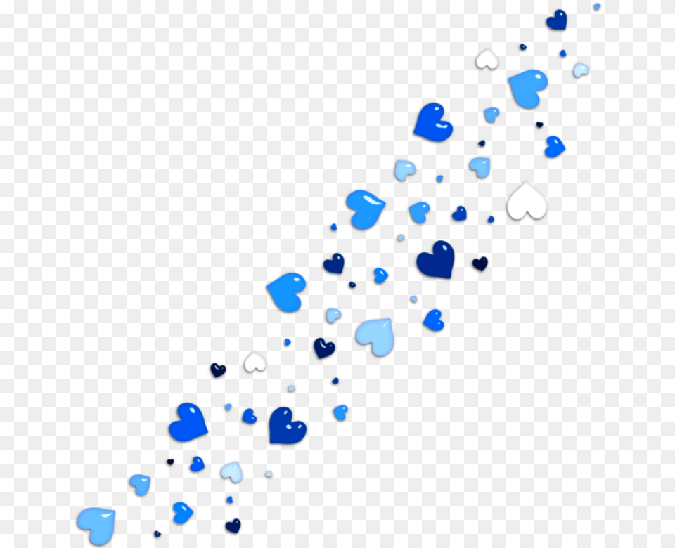 Hearts By Alexedits Blue Hearts In A Line, Nature, Outdoors, Sea, Water Png Image