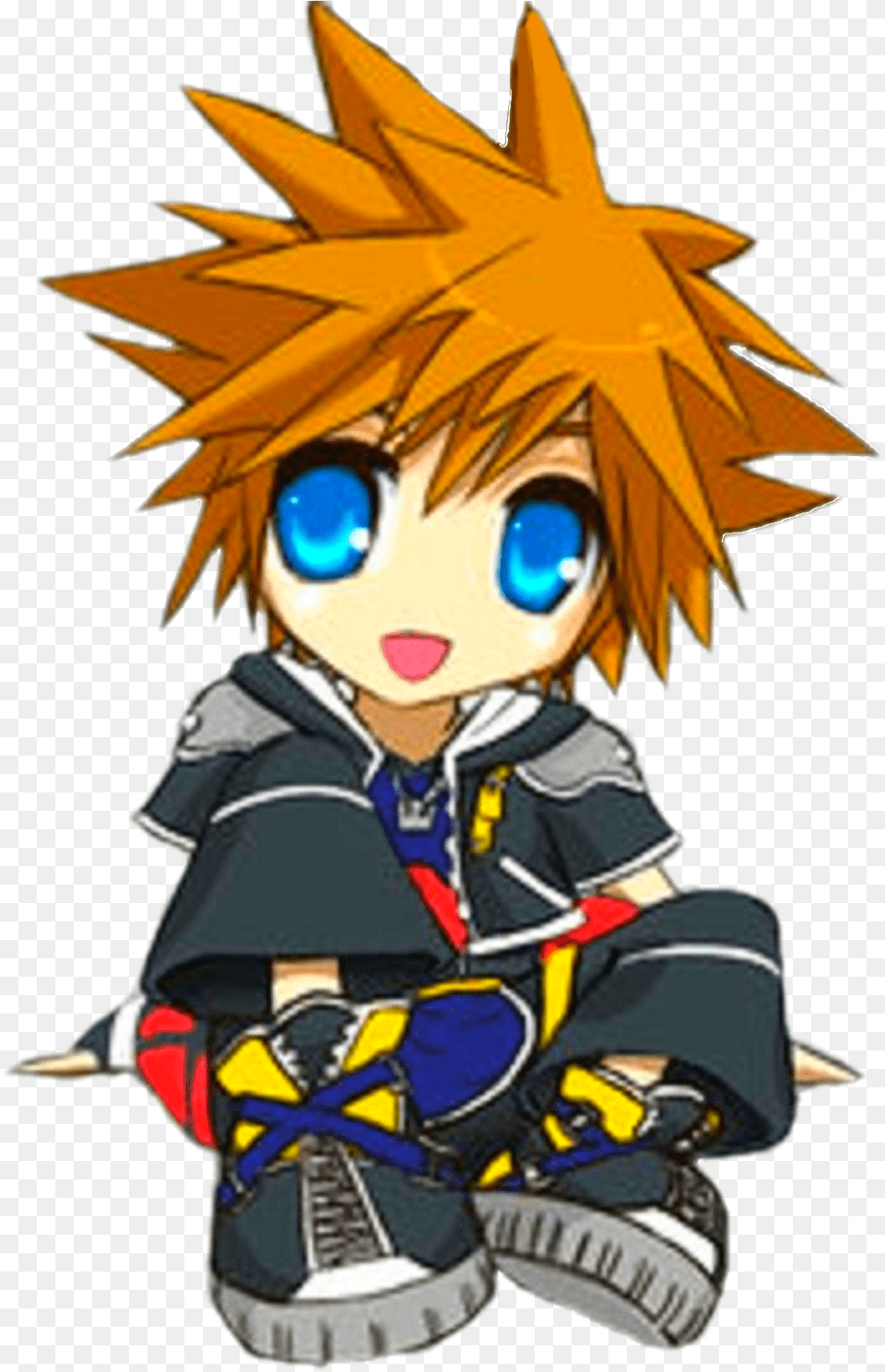 Hearts Chibi Sora, Book, Comics, Publication, Baby Png