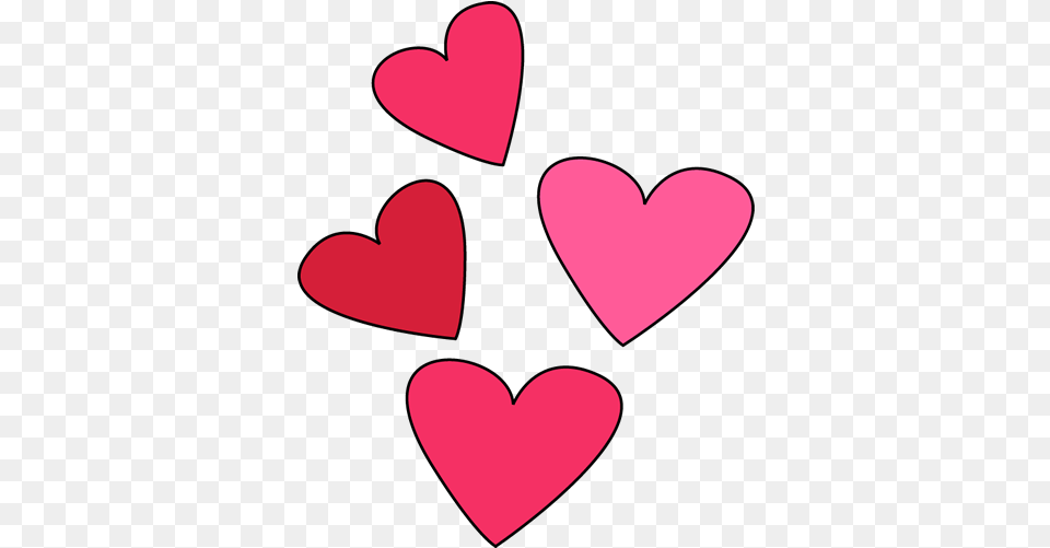 Hearts Clip Art Valentine Week 6 Valentine Hearts Clip Art, Heart, Symbol, Astronomy, Moon Free Png