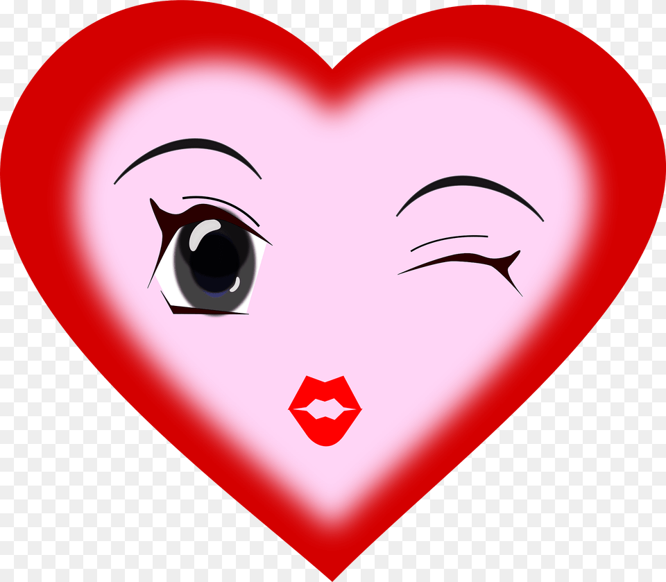 Hearts Clipart, Heart, Face, Head, Person Free Png Download