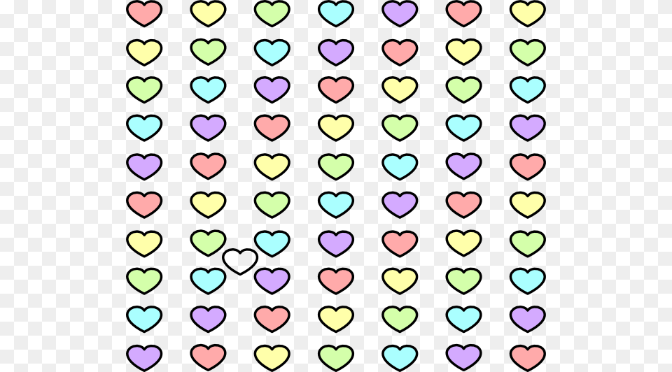 Hearts Clipart For Web, Pattern, Heart, Person, Face Png Image