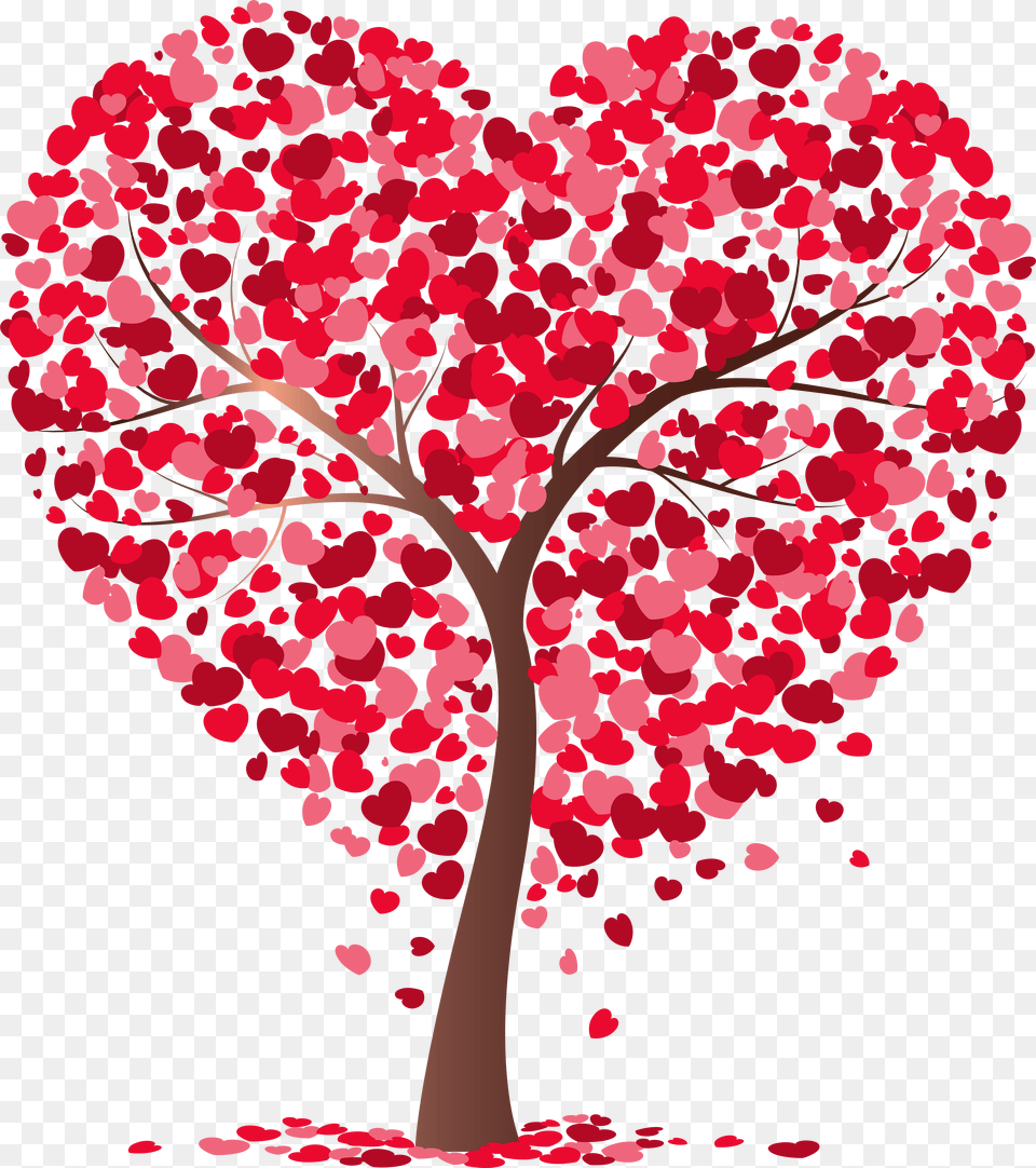 Hearts Clipart Transparent, Flower, Plant, Petal, Art Png Image