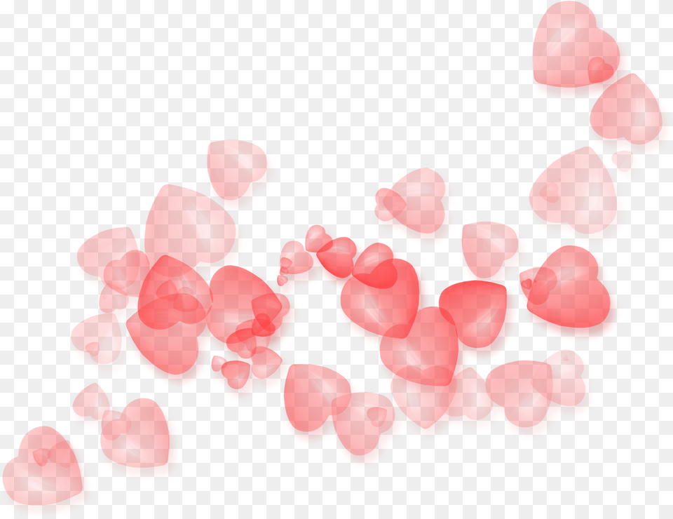 Hearts Decor Clipart Pictureu200b Gallery Hearts Background, Flower, Petal, Plant Png Image