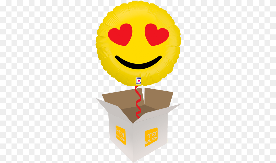 Hearts Emoji Pink 40th Happy Birthday, Box, Cardboard, Carton, Package Free Transparent Png
