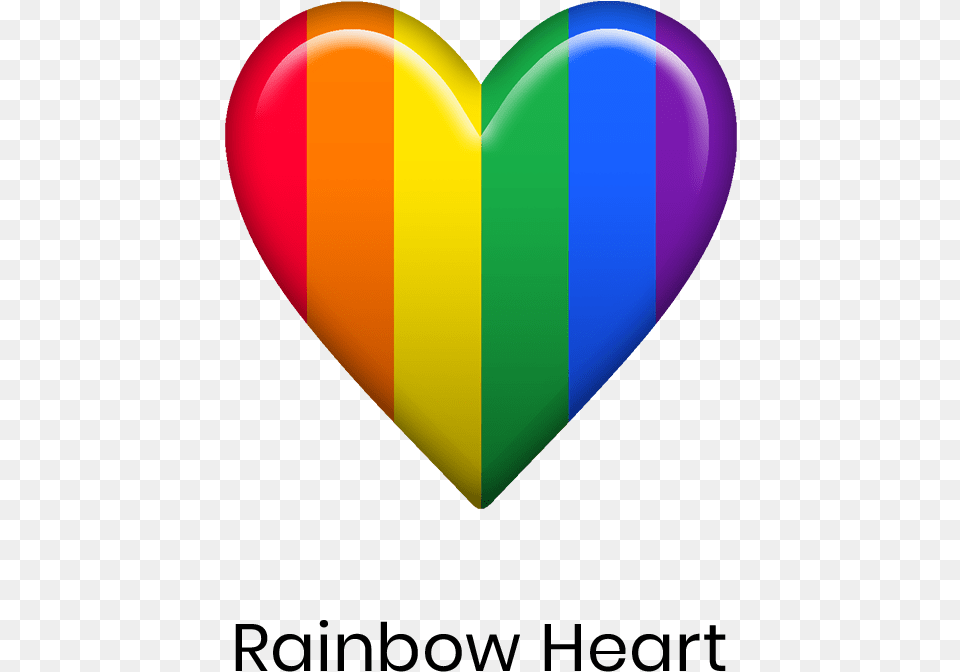 Hearts Emoji Rainbow Emoji Background, Balloon, Heart Free Transparent Png