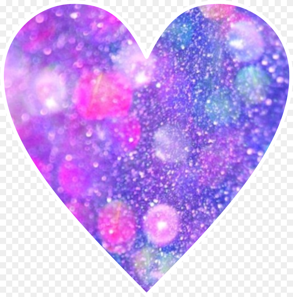 Hearts Heart, Purple, Disk, Glitter Free Transparent Png