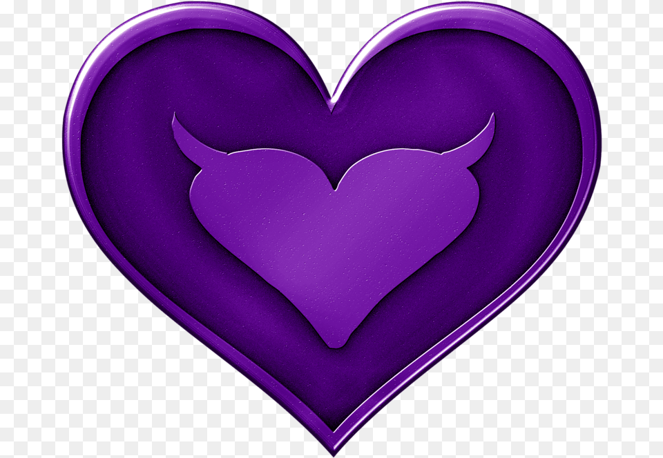 Hearts Heart, Purple, Plate Free Png Download