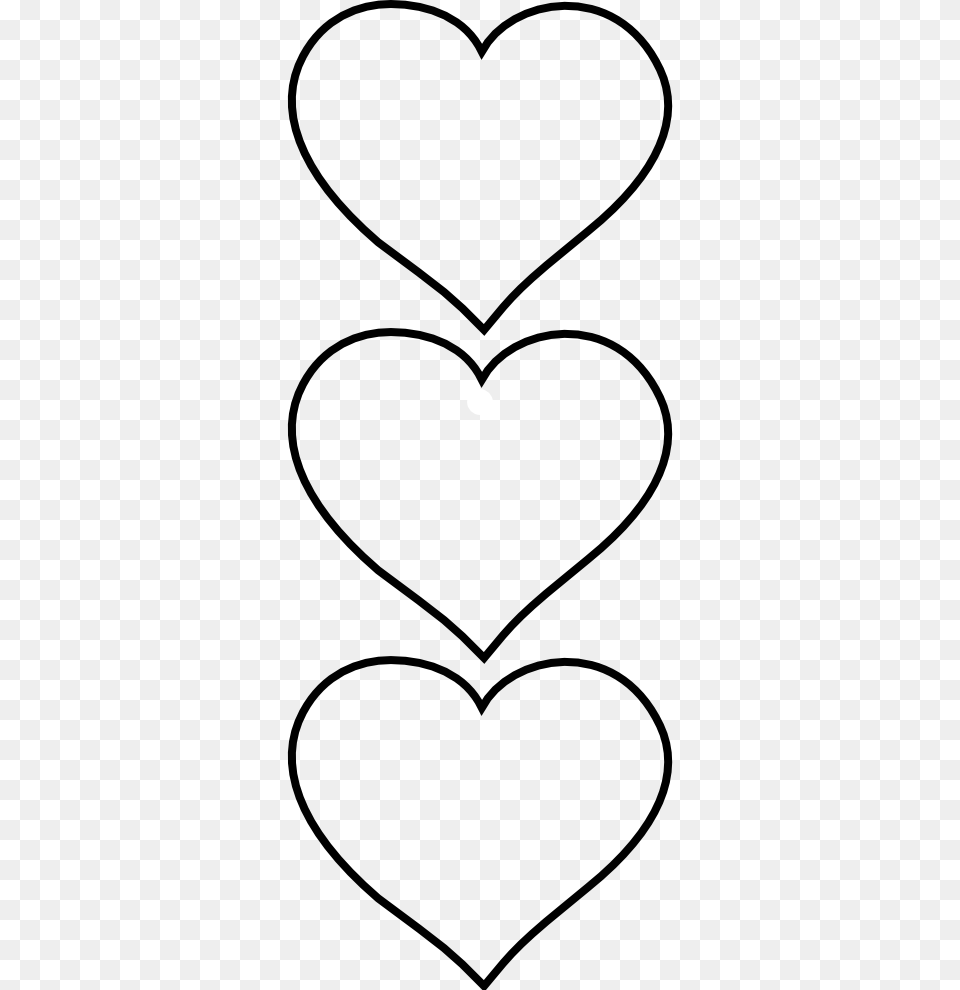 Hearts Heart Borders Heart Border And Heart, Stencil, Smoke Pipe Free Transparent Png