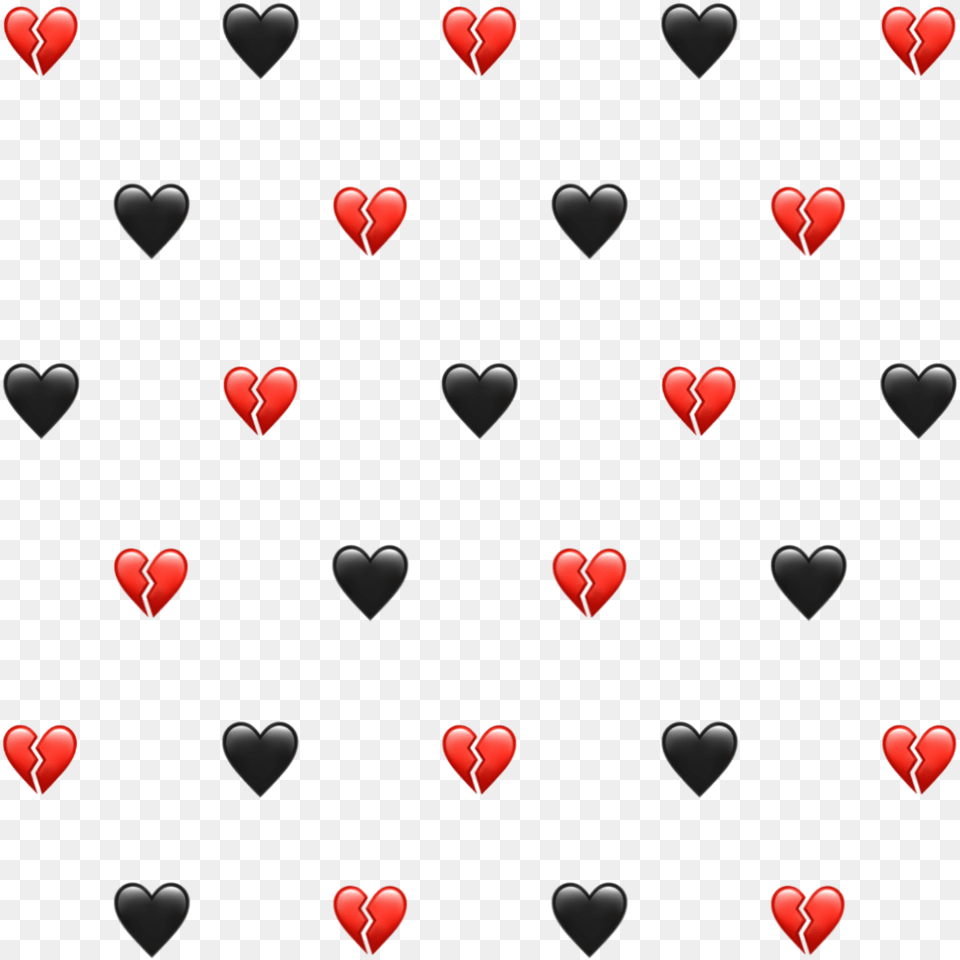 Hearts Heart Brokenheart Emoji Emojibackground Heart, Face, Head, Person Free Png