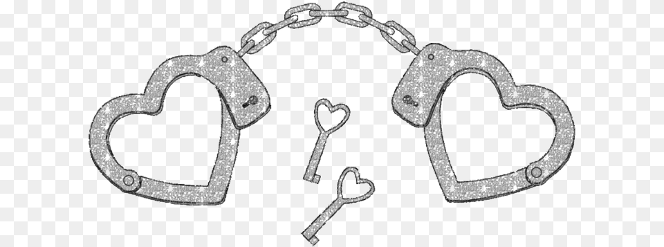 Hearts Heart Overlays Soft Freetoedit Heart Handcuffs Clip Art Png Image