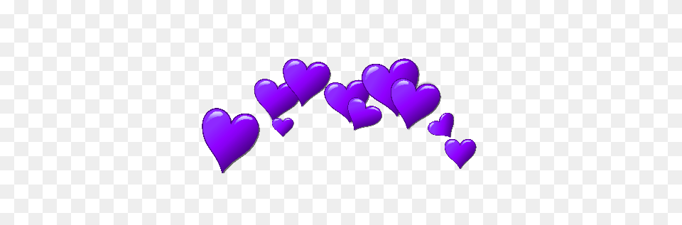 Hearts Macbookheart Filter Snapchat Lenses Snapchatfilt, Heart, Purple, Symbol Free Png Download