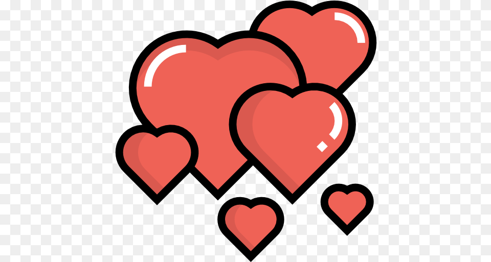 Hearts Many Heart Icon, Dynamite, Weapon Free Transparent Png