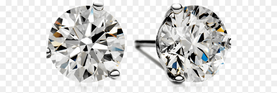 Hearts On Fire Diamond Stud Earring, Accessories, Gemstone, Jewelry Png Image