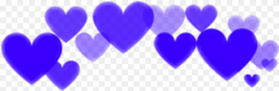 Hearts On Head, Heart, Purple, Person Png Image