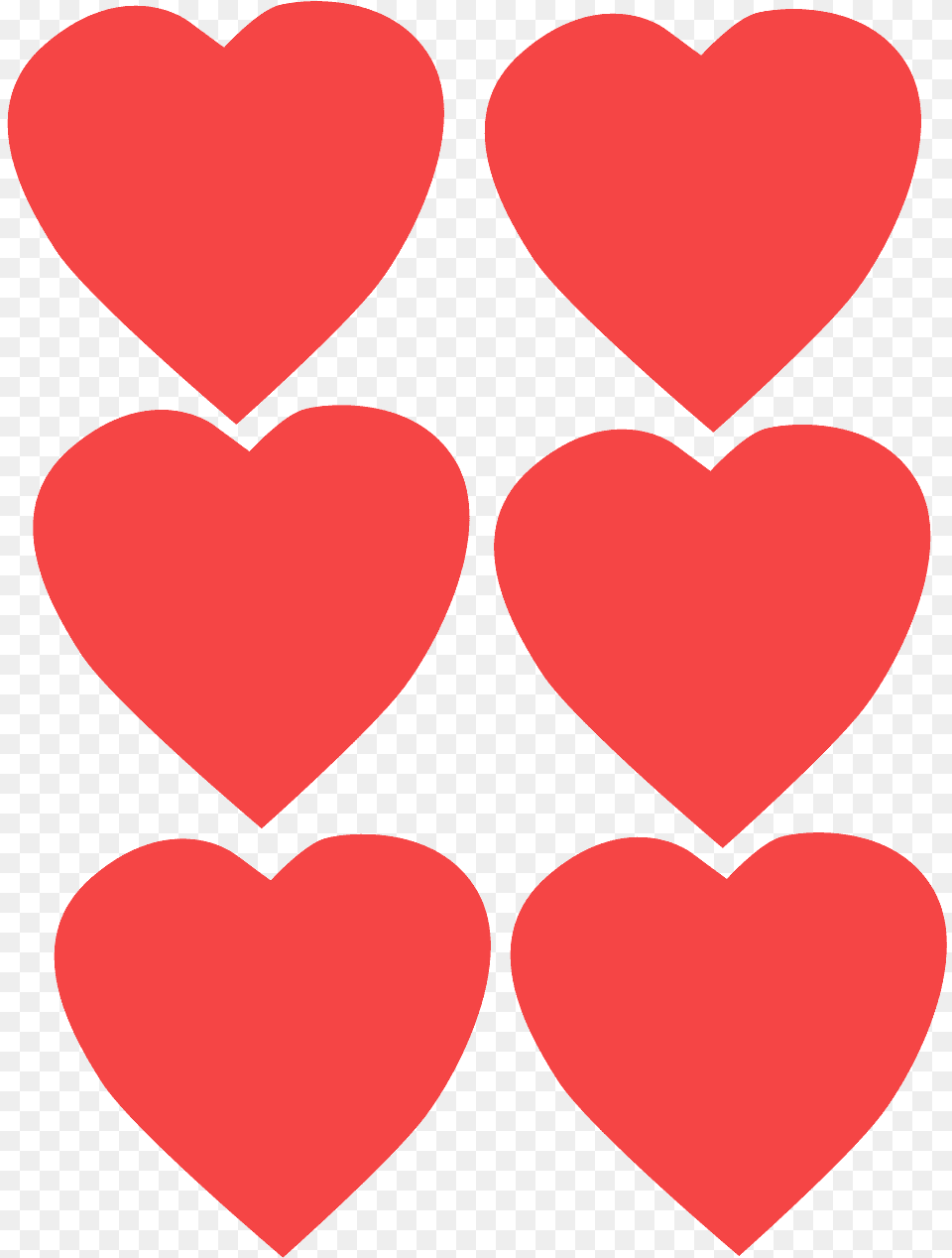 Hearts Silhouette, Heart, Symbol Png Image