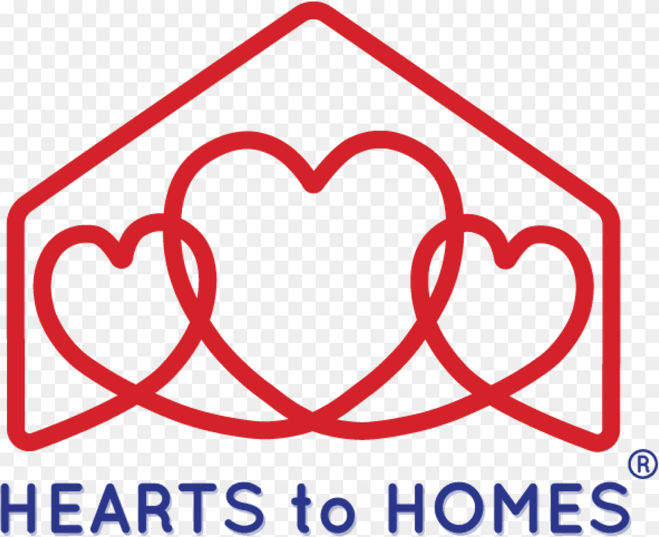 Hearts To Homes Logo Foster Care Organizations, Sticker, Heart, Dynamite, Weapon Free Png